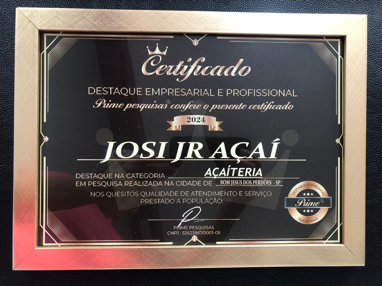 Certificado Prime Pesquisas 2024